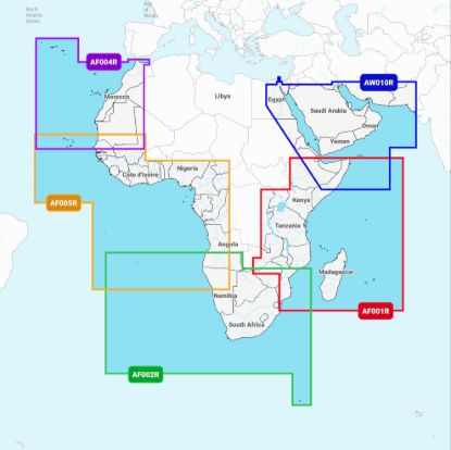 GARMIN CARTO AFRICA  NORTHWEST GARMIN NAVIONICS+ - 010C122720