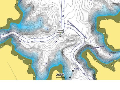 GARMIN CARTO ALPINE  LAKES & RIVERS GARMIN NAVIO - 010C126100