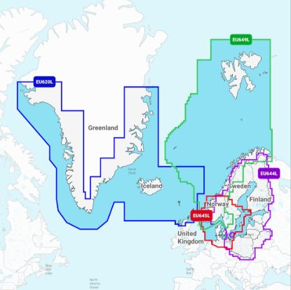 GARMIN CARTO SKAGERRAK & KATTEGAT GARMIN NAVIONI - 010C127420