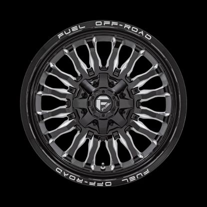 FUEL OFFROAD D795 20X10 8X180 G-BLK-MILL -18MM - D795200018
