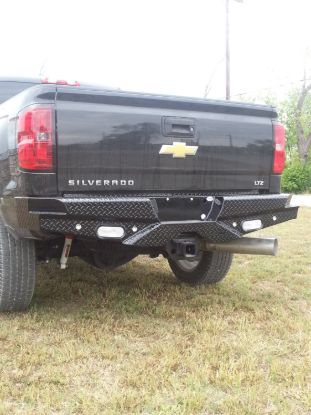 FRONTIER TRU DIAMOND BACK BUMPER - CHEVY/GMC - 100207013