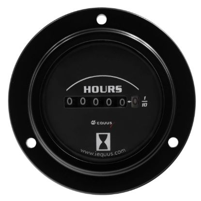 EQUUS GAUGE  HOURMETER  2'  10K HOURS  EL - E6210