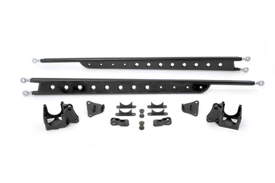 FABTECH S DUTY TRACTION BARS BLAK - FTS62003BK
