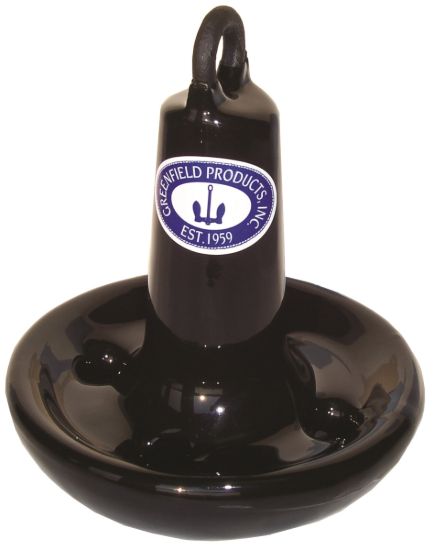 GREENFIELD MUSHROOM ANCHOR 15LB BLACK - 515B