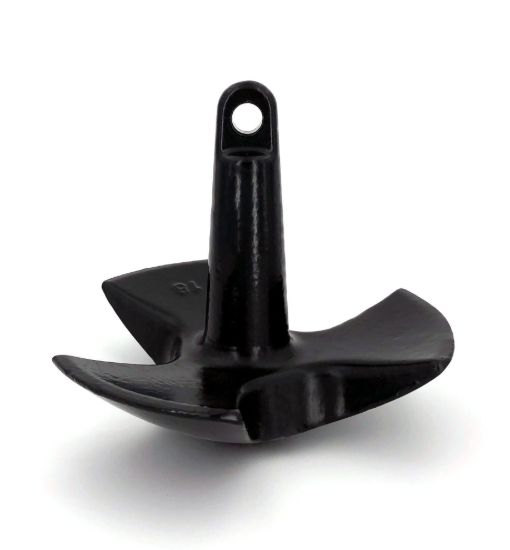 GREENFIELD 30 LB. RIVER ANCHOR - BLACK - 530EUPC