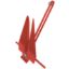GREENFIELD FLUKE SLIP RING 11LB RED - 66911RD