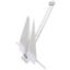 GREENFIELD FLUKE SLIP RING 6LB WHITE - 6696W
