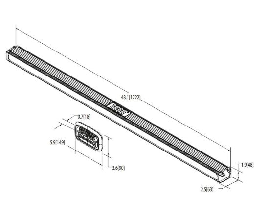 ECCO ELECT SIGNAL BAR KIT LED SAFETY - 3435A