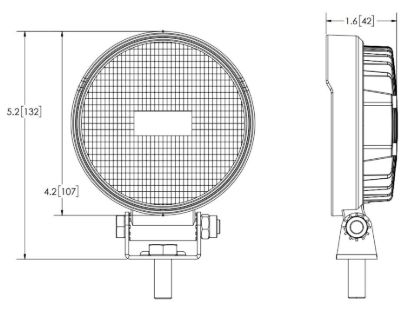 ECCO ELECT WORKLAMP LED 6 FLOOD BEAM - E92004