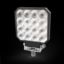 ECCO ELECT WORK LAMP 16 LED SQUARE FLOOD 12-24 - EW2421W