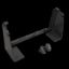 FURUNO MOUNTING BRACKET W/KNOBS FOR TZT12F - 0156393000