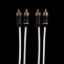 FUSION ELEC SHIELDED RCA CABLE  6FT  2 WAY - 0101261400