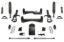 FABTECH 6' PERF SYS W/DL 2.5 RESI & 2.25 20 - K1134DL