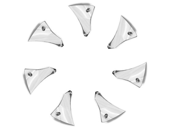 GRID WHEELS 01 22X12.0 CHRM INSERT R - 1221CHINR