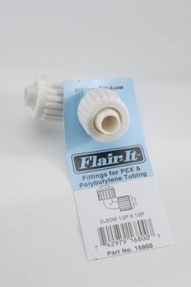 ELKHART SUPP 1PC 1/2 X 1/2 ELBOW - 16800