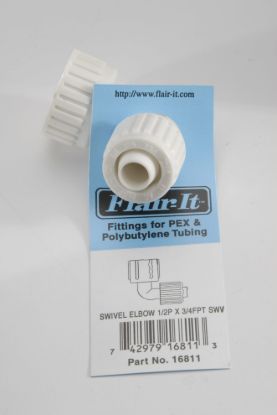 ELKHART SUPP SWIVEL ELBOW  1/2'PX3/4'F - 16811