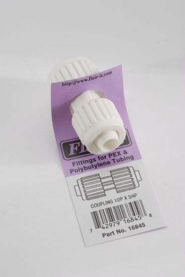 ELKHART SUPP 1PC 1/2 X 3/4 COUPLING - 16845