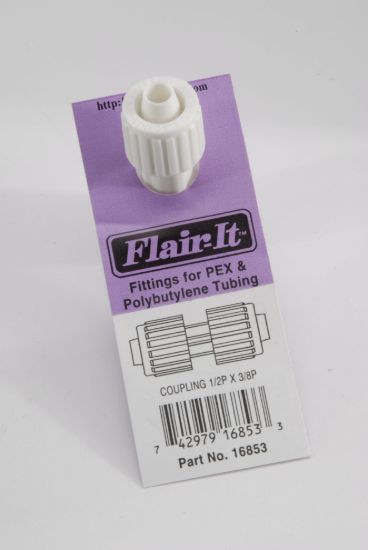ELKHART SUPP 1PC 1/2 X 3/8 COUPLING - 16853