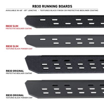 GO RHINO RB30 SLIM LINE RUNNING BOARDS - 73' - 69600073SP