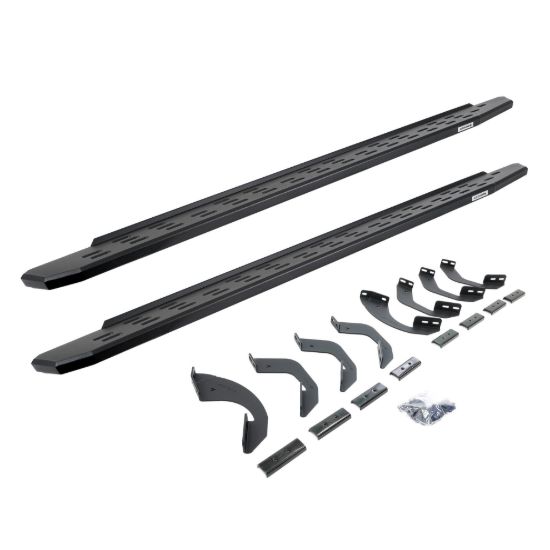 GO RHINO RB30 RUNNING BOARDS WITH BRACKETS - 69643687PC