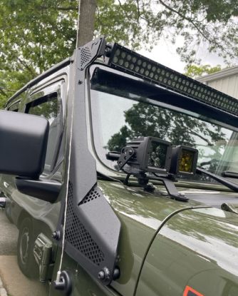 GO RHINO 19-20 JEEP JL  JLU & JT WS LGT MNT - 730500T