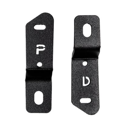 GO RHINO HOOD MOUNT LIGHT BRACKETS - FITS 3X - 732280T