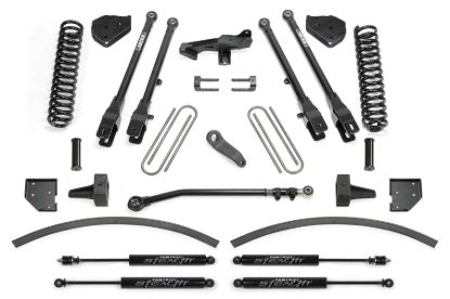 FABTECH 8' 4LINK SYS W/COILS/STELTH SHKS - K2266M