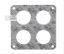 MR GASKET CARB BASE GSKT HOLLEY - 58BG