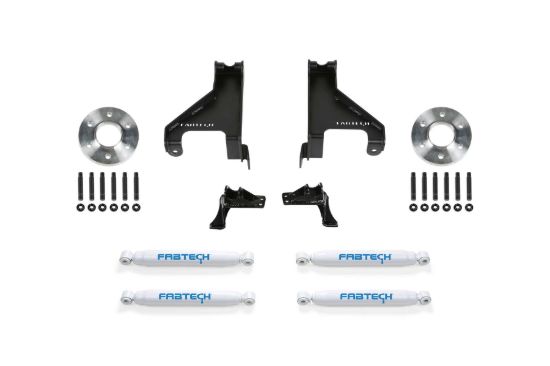 FABTECH AUX SHOCK KIT W/ PERF SHKS 2015-21 - K9005