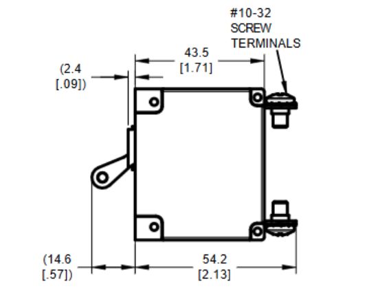 EGIS MOBILE SINGLE POLE PANEL MOUNT 20A - 320120