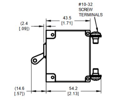 EGIS MOBILE SINGLE POLE PANEL MOUNT 5 A - 321105