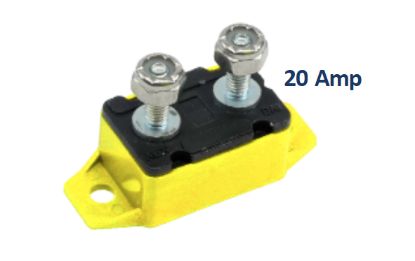 EGIS MOBILE SHORT STOP BREAKER 20 AMP MARINE GR - 473020