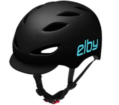 ELBY BIKES URBAN COMMUTER HELMET W/VSR BLK M/L - E0915ML
