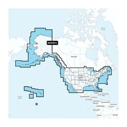 GARMIN ELEC. U.S. & COASTAL CANADA BUILT-IN CHAR - 0101317700