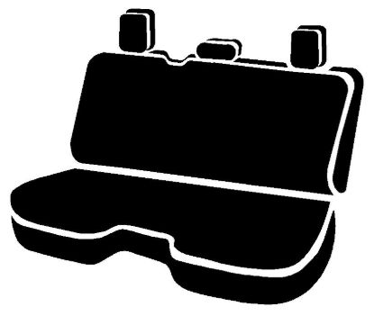 FIA SP REAR BENCH SEAT COVER DODGE RAM - SP8258BLAC