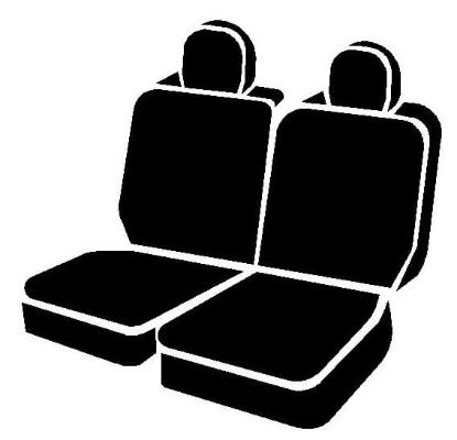FIA SP REAR SPLIT SEAT 50/50 FORD BRONC - SP8513GRAY
