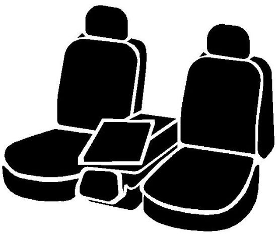 FIA SP FRONT 40/20/40 SEAT COVER FORD F - SP8743BLAC