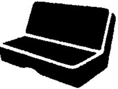 FIA TR CVR BLK UNI BENCH - TR44BL