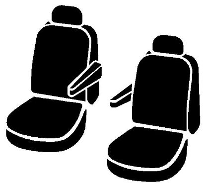 FIA TR FRONT BUCKET SEAT COVE - TR4737BL