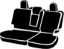 FIA TRS REAR SPLIT SEAT 40 DRIVER/60 PA - TRS452GRAY