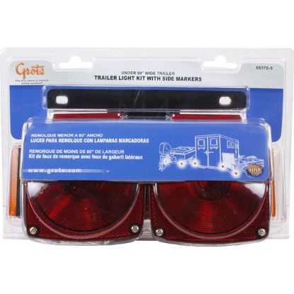 GROTE PERLUX BOAT TRL LIGHT KIT W/SIDE - 653705