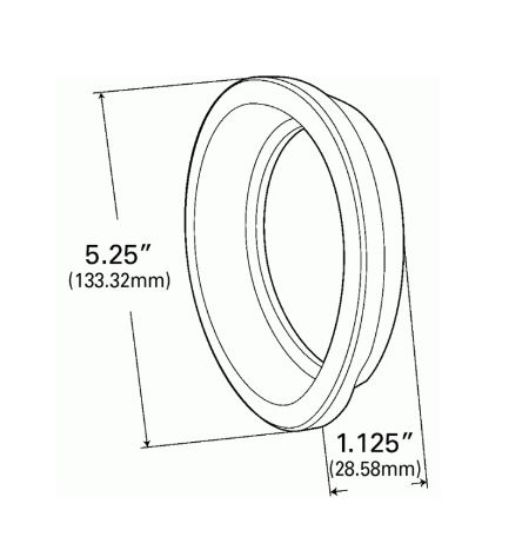 GROTE PERLUX MOUNTING RIM F/5277 LAMP - 91740