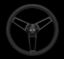 GRANT BILLET CLASSIC SERIES BLACK WHEEL C - 19062