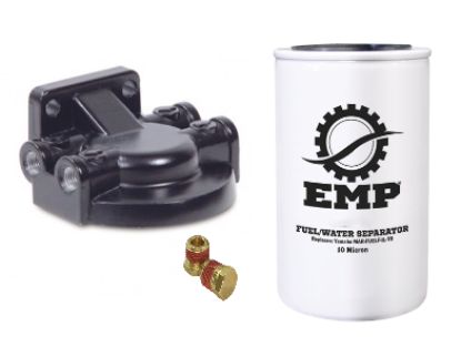 EMP KIT  FUEL WATER SEP 1/4' ALUM. YAM - 3537855