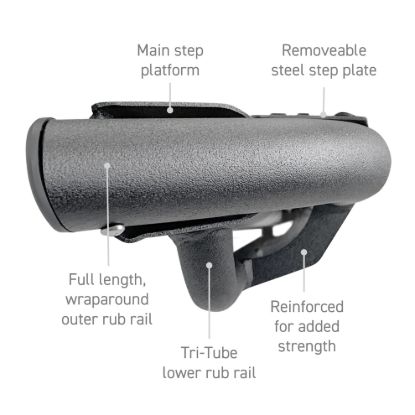 GO RHINO DOMINATOR XTREME DT SIDE STEPS WITH - DT4306T