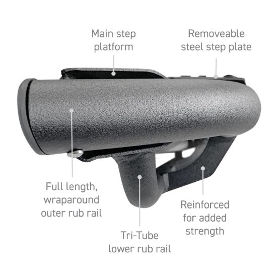 GO RHINO DOMINATOR XTREME DT SIDE STEPS WITH - DT4306T