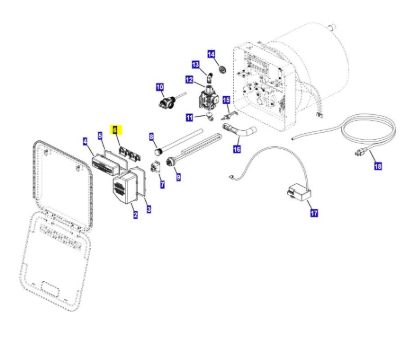 GE APPLIANCE THERMOSTAT ASSEMBLY - WS26X23762
