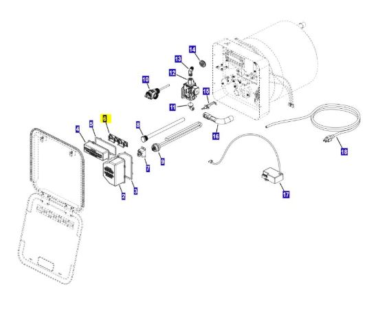 GE APPLIANCE THERMOSTAT ASSEMBLY - WS26X23762