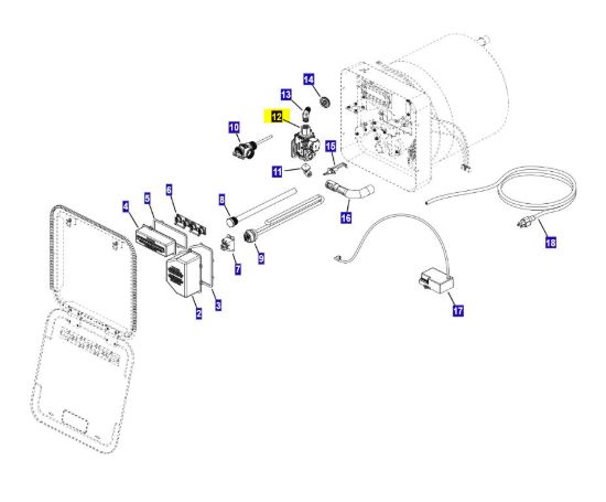 GE APPLIANCE GAS VALVE - WS53X23768