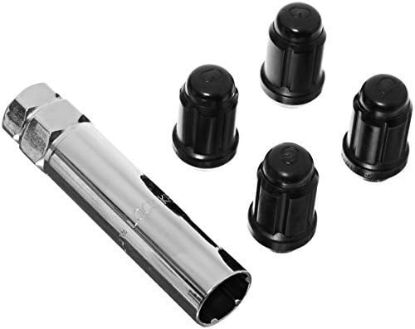 GORILLA 12MM X 1.50BLACK CHROME SET - 21631BC